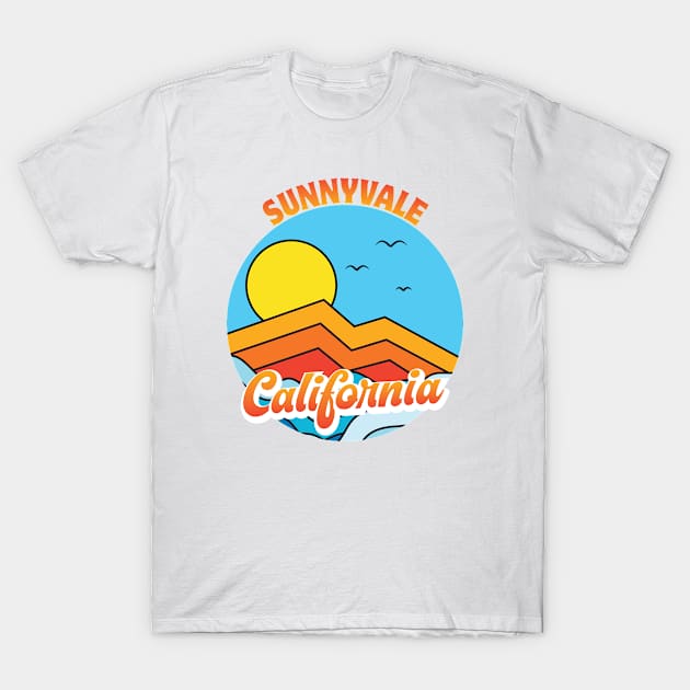 Sunnyvale California T-Shirt by kalponik